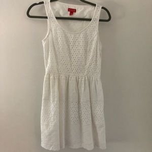 Elle White Sundress